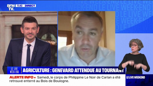 Yannick Fialip (FNSEA), sur la nomination d'Annie Genevard au ministère de l'Agriculture: Au-delà du casting et des discours, on attend des actes