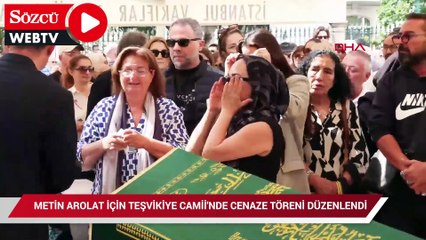 Video herunterladen: Metin Arolat için Teşvikiye Camii'nde cenaze töreni düzenlendi