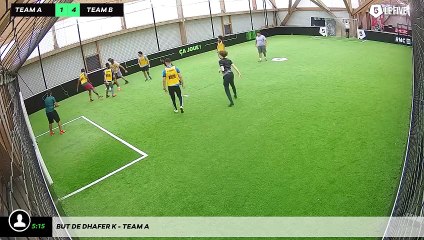 But de Dhafer K - Team A