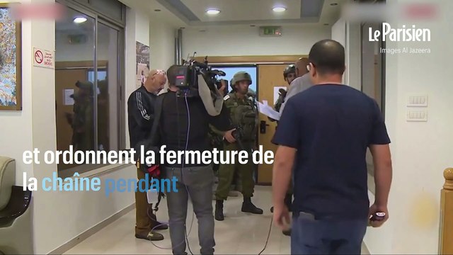 Cisjordanie : les militaires ferment Al-Jazeera pour soutien au terrorisme