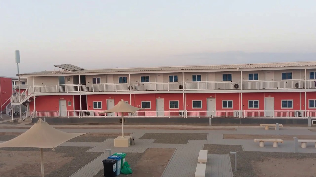 How saudi labour camp from inside