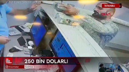 İstanbul'da 250 bin dolarlık hırsızlık kameralar tarafından görüntülendi