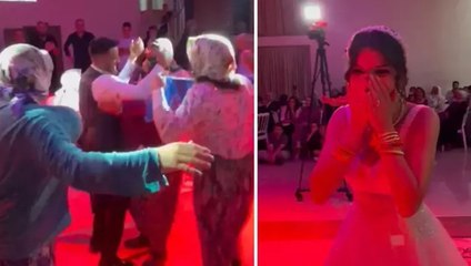 Yalova’da damadın arkadaşlarından düğünde şaşırtan sürpriz