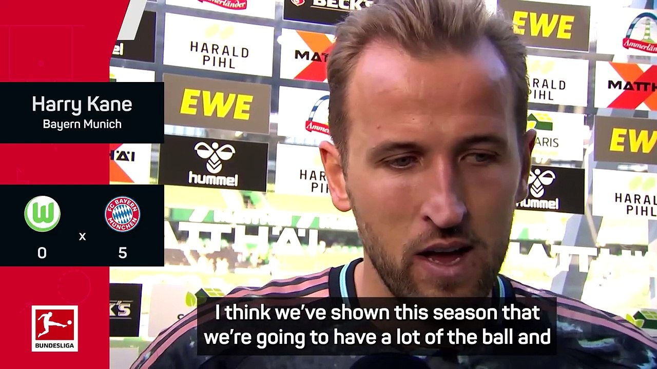 Kane credits Bayern team-mates after breaking scoring record