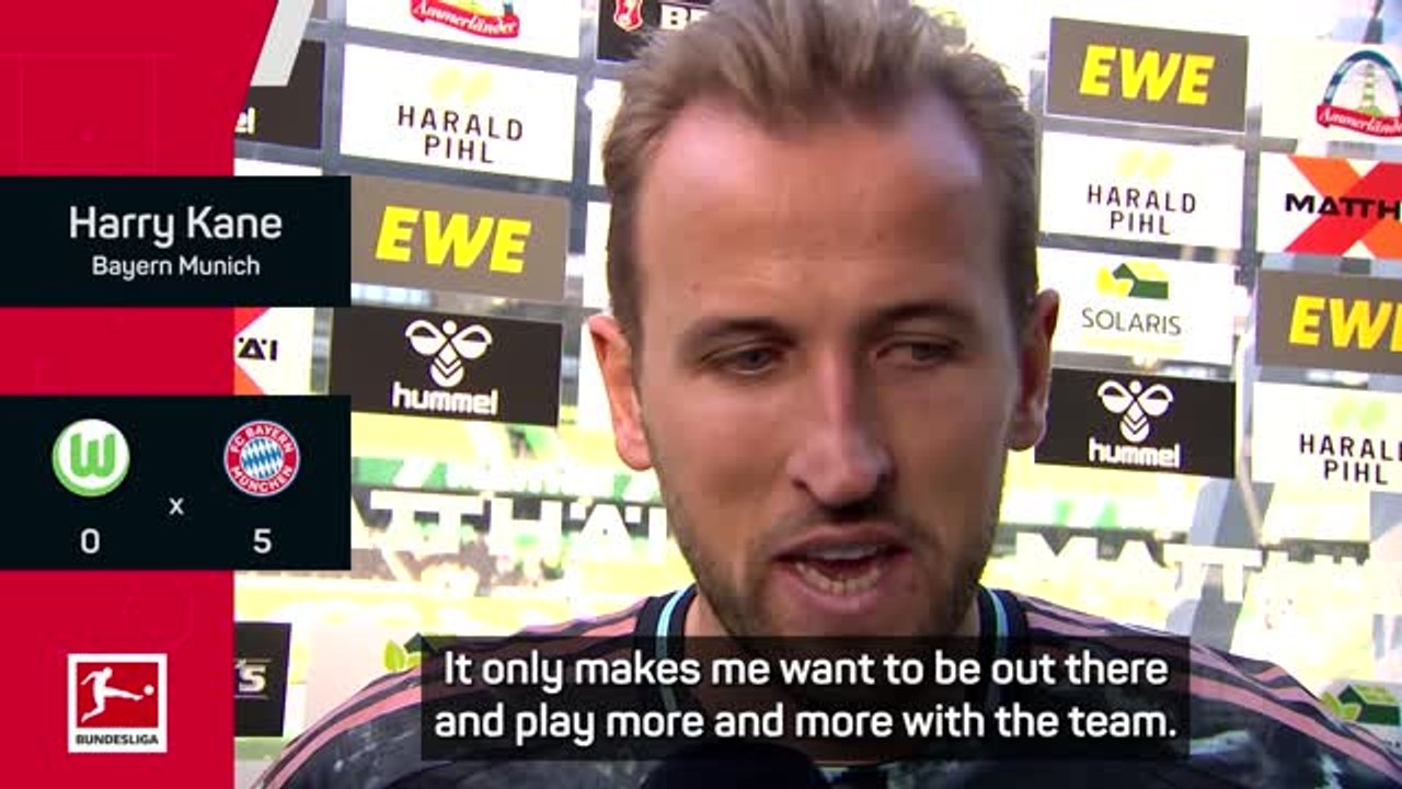 Kane credits Bayern team-mates after breaking scoring record