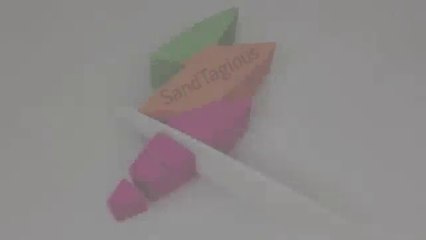 Very Satisfying and Relaxing Compilation 148 Kinetic Sand cartoon for children and adults