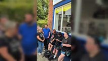 Tattoo shop attracts huge crowd