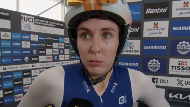 Cycling - UCI World Championships Zurich 2024 - Juliette Labous : Autant j'ai adoré me faire mal aux JO, autant là...