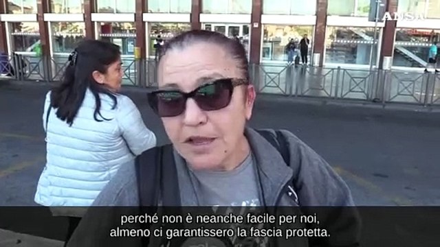 Roma, caos a Termini per lo sciopero dei mezzi
