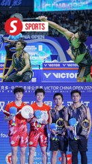 Sze Fei-Izzuddin display sportsmanship while setting multiple records in China Open victory