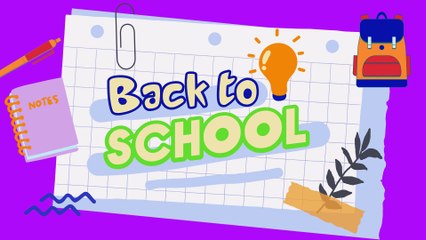 Back to School  Illustrative Presentation