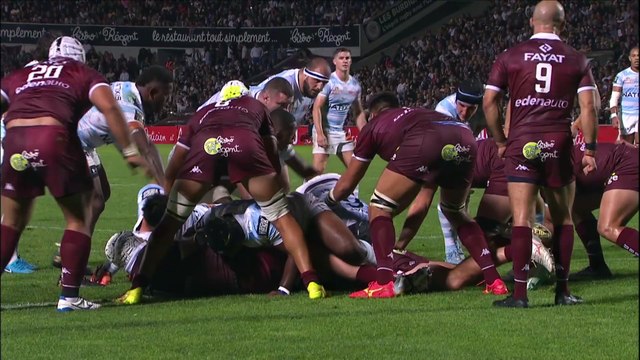 TOP 14 - Essai de Cameron WOKI (R92) – Union Bordeaux-Bègles – Racing 92