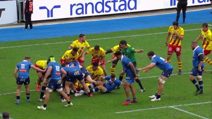 TOP 14 - Essai de Lois GUEROIS-GALISSON (CO) – Castres Olympique – USA Perpignan