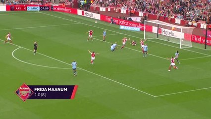 Скачать видео: Arsenal and Man City clash in a thrilling 2-2 draw at the Emirates Stadium