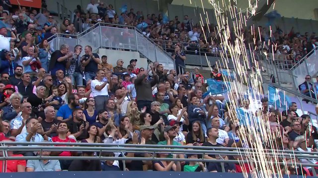 TOP 14 - Essai de Léo COLY (MHR) – Montpellier Hérault Rugby – Stade Toulousain