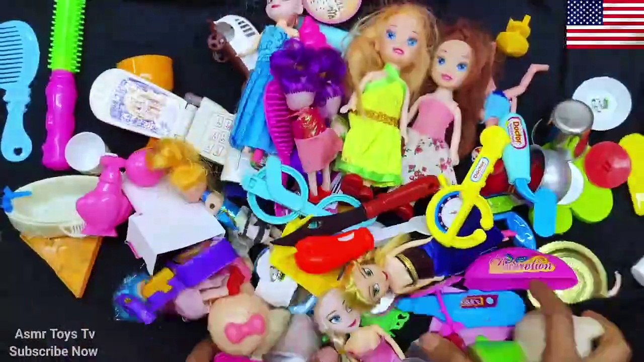 Asmr Video _ Satisfying with unboxing hello kitty barbie doll toys #hellokitty #japan #asmr EP-33