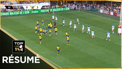 TOP 14 Saison 2024-2025 J03 - Résumé ASM Clermont – Aviron Bayonnais