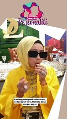 Rozita Che Wan juga sangat menitikberatkan soal adab ketika di meja makan
