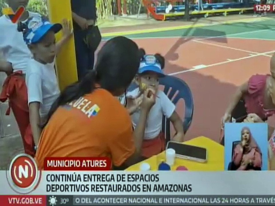 Amazonas | Gobierno Bolivariano recupera espacios deportivos en el municipio Atures