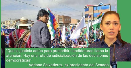 ¿Cuál es el futuro del MAS? Adriana Salvatierra responde