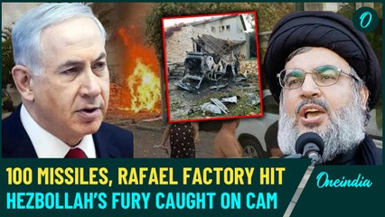 Video: Hezbollah Rockets Destroy Israel’s Largest Arms Manufacturing Hub, Rafael Factory in Flames