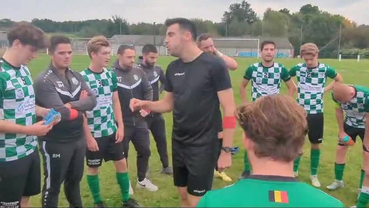 Le discours de Guillaume Gautier après le succès contre Evelette-Jallet.