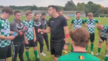 Le discours de Guillaume Gautier après le succès contre Evelette-Jallet.