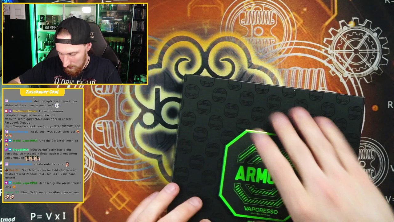 Vaporesso Armour Max 220W Box Mod (LIMITED EDITION) Auspack Video