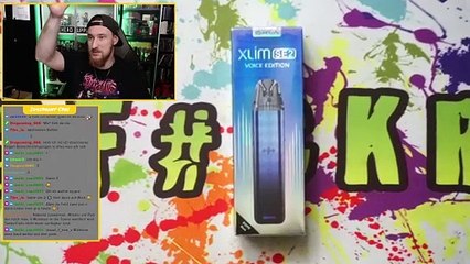 Oxva Xlim SE 2 Voice Edition Pod Kit Auspacken und anschauen