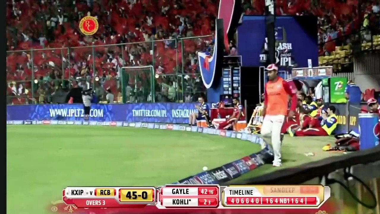 RCB VS KlXP 2015 HIGHLIGHTS