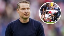 Brian Priske, DT de Feyenoord se manifiesta a la lesión de Santi Giménez