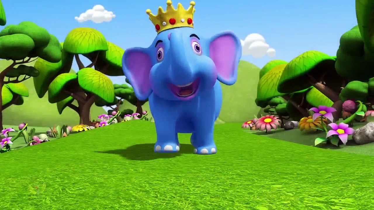Hathi Raja O Hathi Raja, हाथी राजा, Hindi Rhymes and Kids Cartoon Song