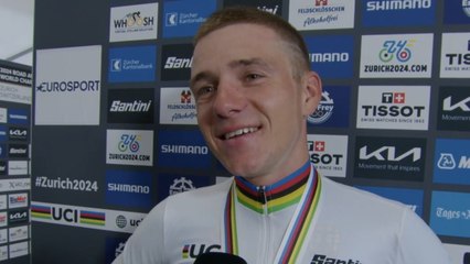 Cycling - UCI World Championships Zurich 2024 - Remco Evenepoel : "Without powermeter, it was a blind time-trial"