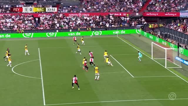 6e j. - Feyenoord remporte une victoire indispensable à domicile face au NAC Breda