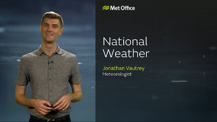 Met Office Morning Weather Forecast 23/09/24 - Continuing unsettled in the south