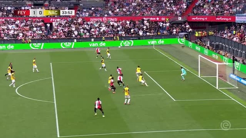 6e journée : Feyenoord remporte une victoire indispensable à domicile face au NAC Breda (vidéo)