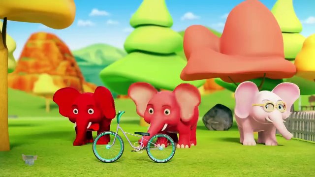 Ek Mota Hathi Ghumne Chala, एक मोटा हाथी, Hindi Balgeet and Kids Animated Videos