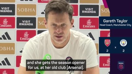 Taylor pleased with Miedema's debut at her former club