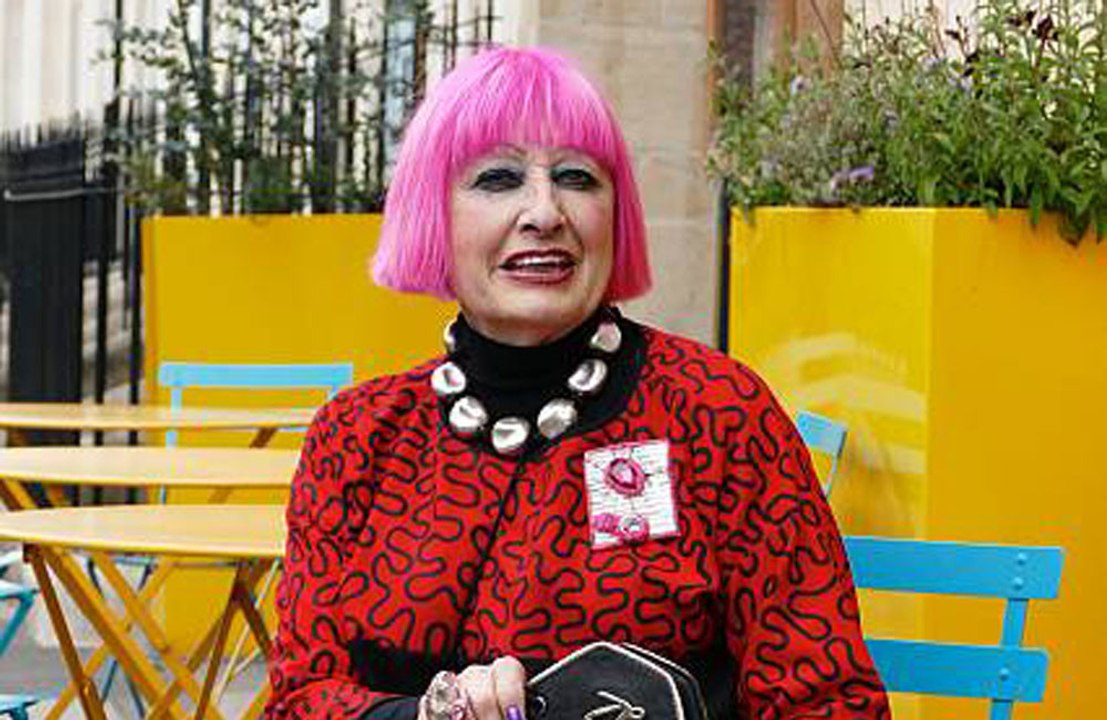Dame Zandra Rhodes kept her cancer diagnosis private to avoid losing work