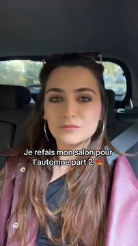 Je refais mon salon pour la rentrée automnale !