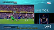 Audio del VAR del gol anulado de Boca a River en la Fecha 15 de LPF 2024