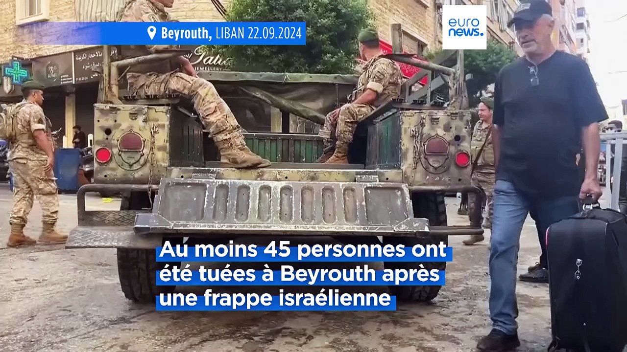 Guerre au Proche-Orient : "plus de 100 roquettes" tirées par le Hezbollah sur Israël
