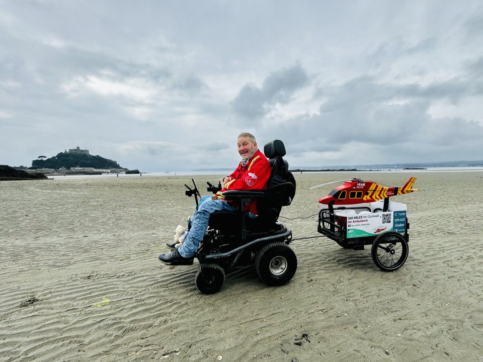 Steven Webb on St Michael's Mount