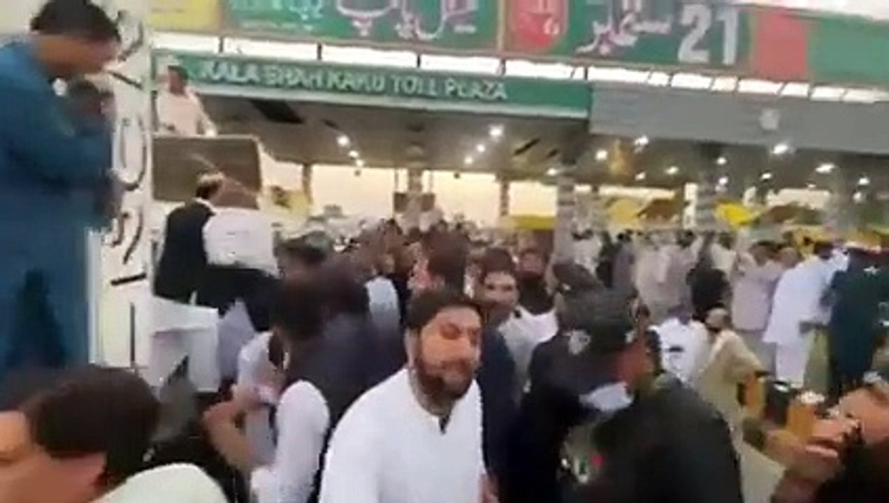 Ali Amin Gandapur And Omar Ayub Khan Ka Qafila Kala Shah Kaku Pahunch Gaya  PTI Jalsa 21 September
