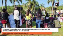 La banda posadeña Bliss agasajó a los jóvenes en el Festival del Estudiante Misionero en San Ignacio