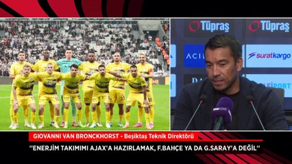 Giovanni Van Bronckhorst'tan galibiyet açıklaması: Mutluyuz