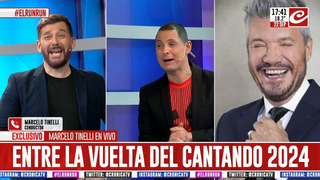 Marcelo Tinelli: Me gusta Yuyito para jurado del Cantando