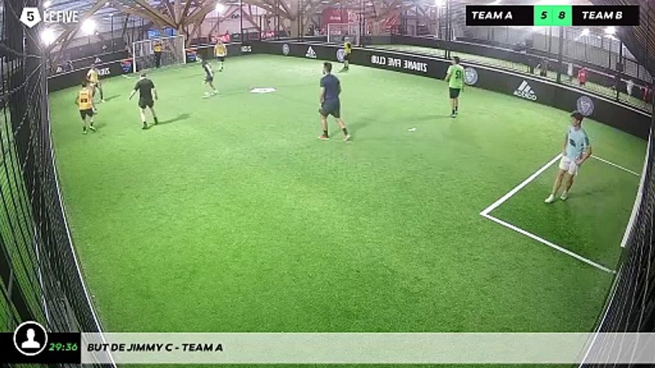 But de Jimmy C - Team A