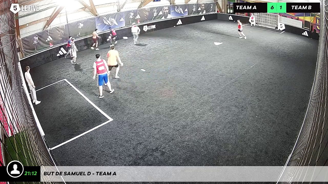 But de Samuel D - Team A