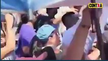 VIDEO: ¡AMLO sufre agresión en su visita a Veracruz!